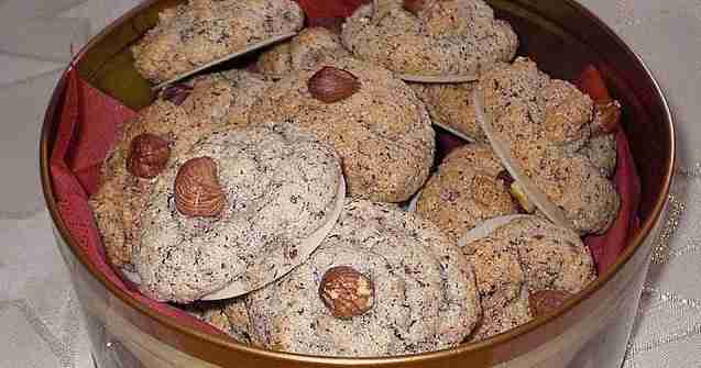 Titelbild für Nussmakronen, davon muss ich immer extra viele backen!