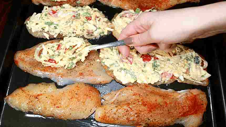 Titelbild für Hähnchenbrustfilets aus dem Backofen