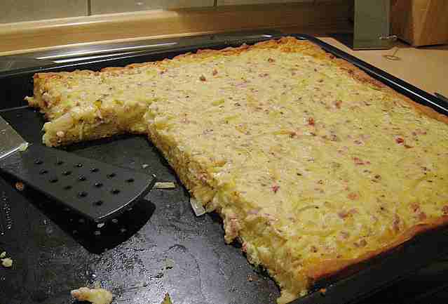 Titelbild für Zwiebelkuchen wie auf dem Herbstmarkt