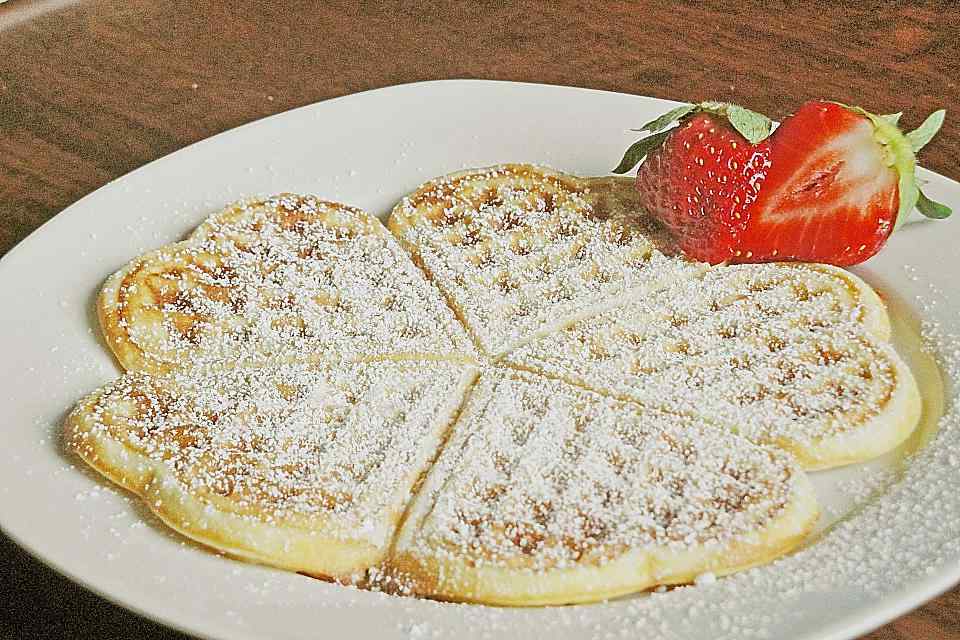 Titelbild für GEHEIMES WAFFELREZEPT