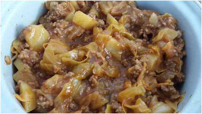 Titelbild für Schichtkohl mit Salzkartoffeln