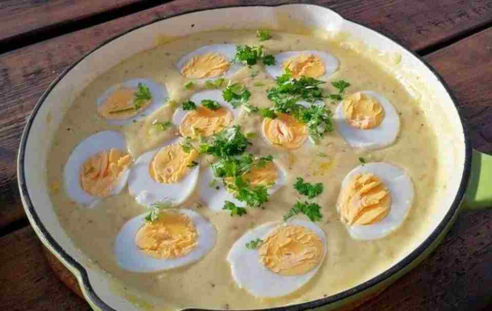 Titelbild für Eier in Senfsauce