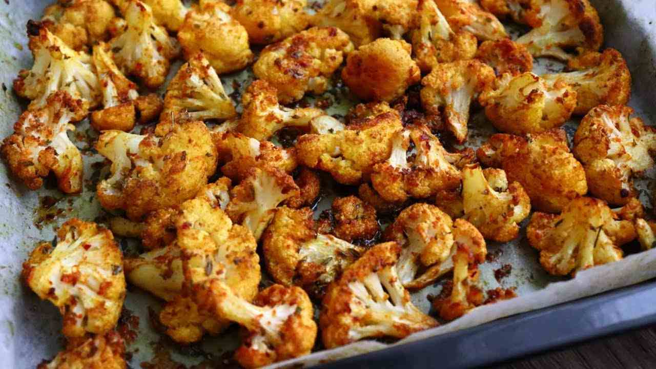 Titelbild für Knuspriger Blumenkohl aus dem Ofen