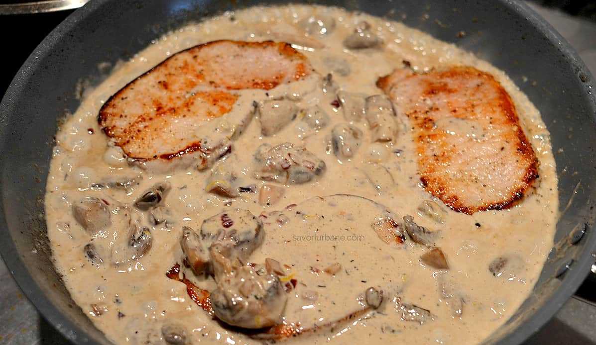 Titelbild für 15-Minuten-Steakpfanne mit Champignons