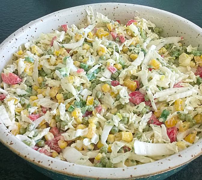 Titelbild für Übernachtsalat – Schmeckt ausgezeichnet!