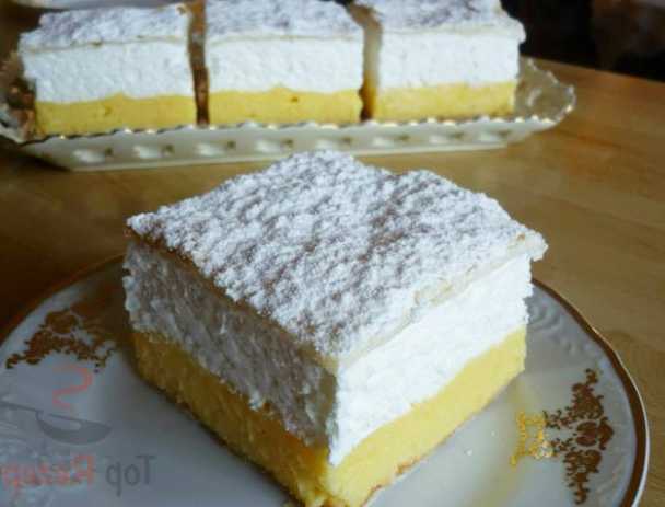 Titelbild für Französische Cremeschnitten ohne Glasur