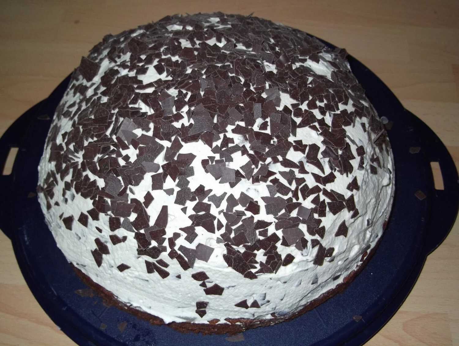 Titelbild für Cappuccino Torte schwarzwälder Art