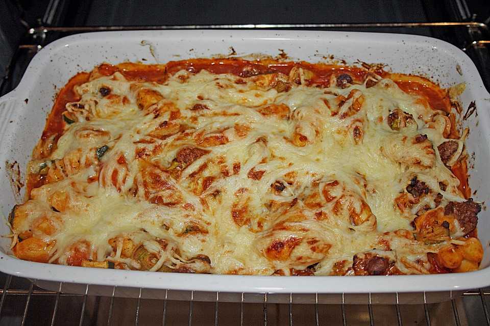 Titelbild für SCHUPFNUDEL – HACKFLEISCH – AUFLAUF