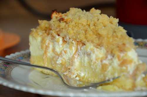 Titelbild für Apfelstreusel Käsekuchen, verführerisch lecker !