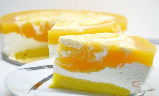 Titelbild für Sonnengruß – Einfacher Quarkkuchen mit Aprikosen