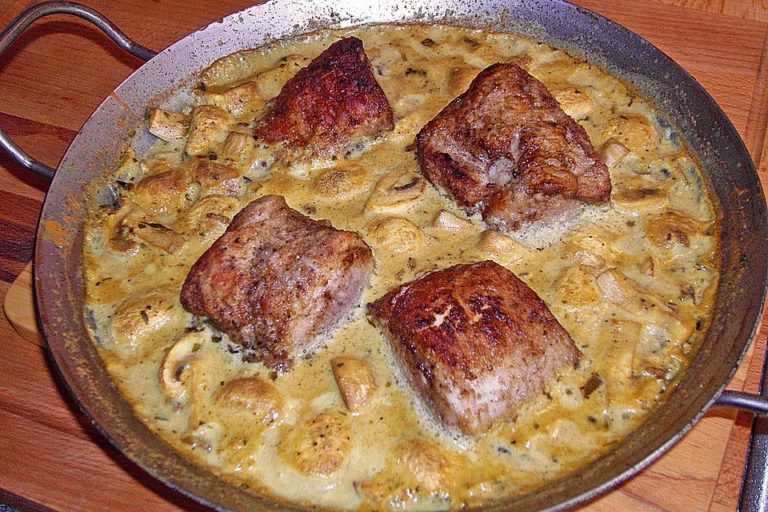 Titelbild für Filetbraten in Frischkäse Senfsauce