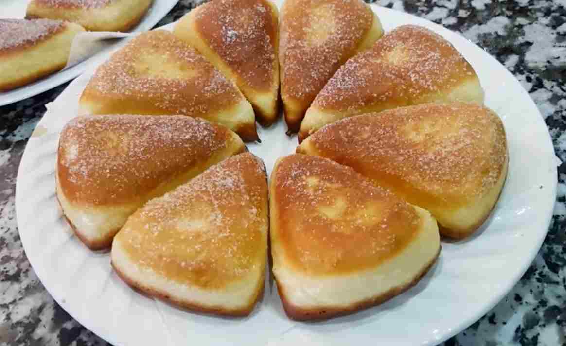 Titelbild für Quarkfächer mit Zimtzucker aus der Pfanne !