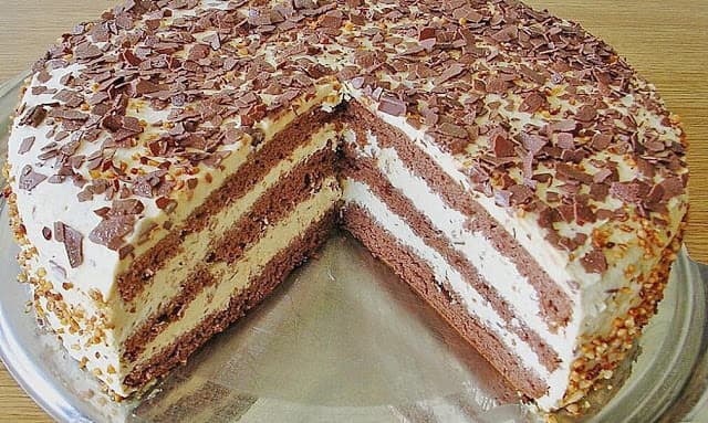 Titelbild für Blitz Baileystorte in wenigen Minuten zubereitet !