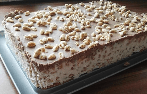 Titelbild für Kinder Kuchen mit Butterkeksen, ohne Backen !