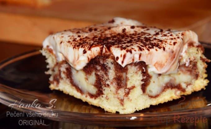 Titelbild für Rührkuchen mit Vanillepudding und Sahnecreme