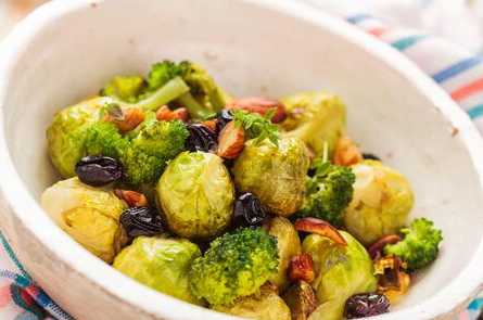 Titelbild für Rosenkohlpfanne… Schnell, einfach und lecker