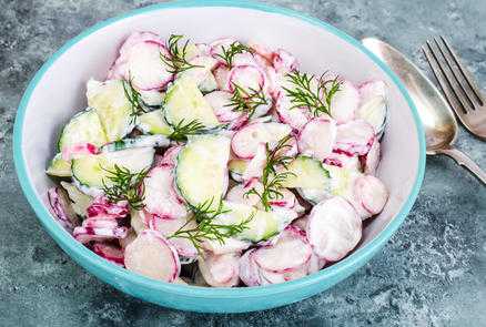 Titelbild für WURSTSALAT MIT RADIESCHEN