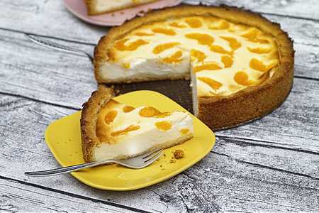 Titelbild für Käsekuchen mit Mandarinen