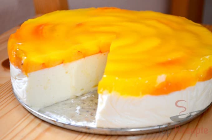 Titelbild für Quarkkuchen ohne Eier und ohne Backen