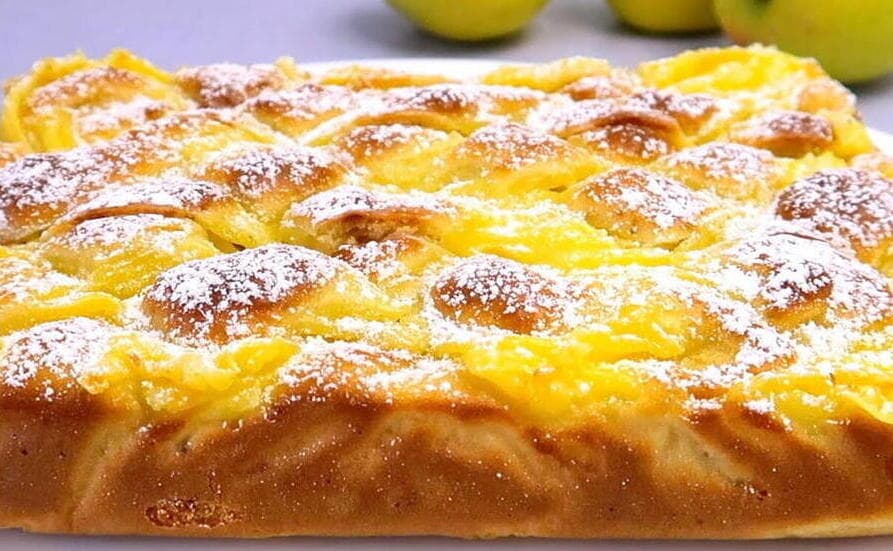 Titelbild für Blitzschneller Apfelkuchen, der in Ihrem Mund schmilzt !
