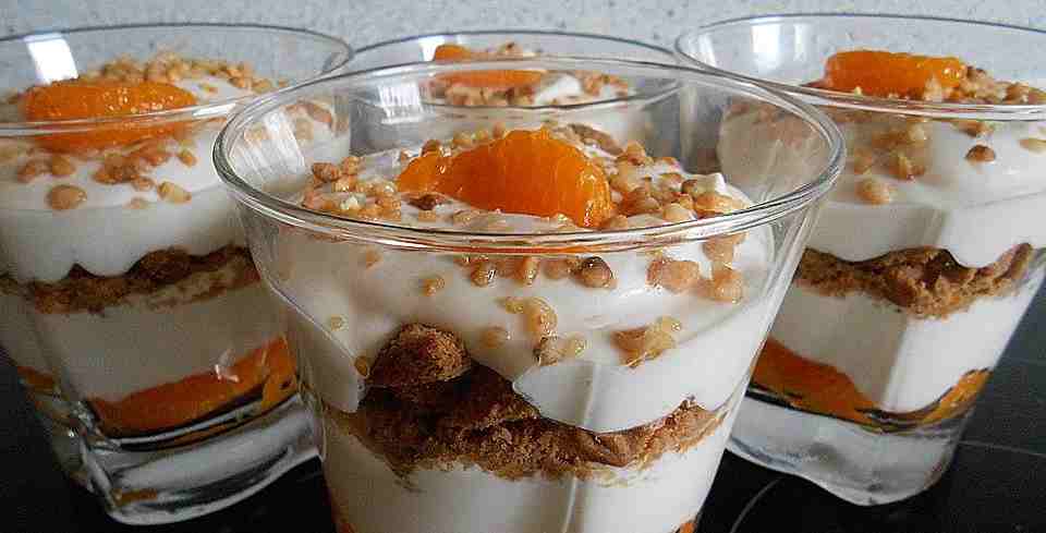 Titelbild für geschmackvoll – SPEKULATIUS MANDARINEN QUARK CREME