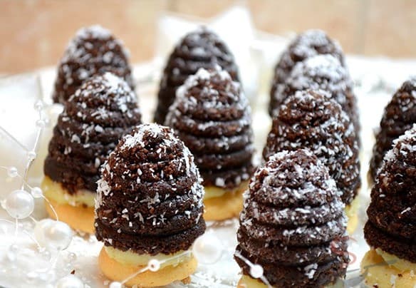 Titelbild für geschmackvoll – WEIHNACHTSBÄUMCHEN OHNE BACKEN