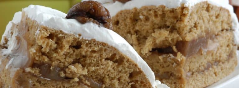 Titelbild für geschmackvoll – NUSSKRANZ MIT SCHNEECREME