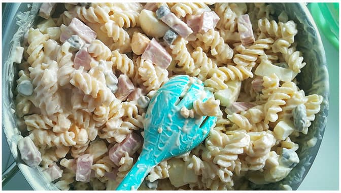 Titelbild für geschmackvoll – NUDELSALAT, DER PERFEKTE SNACK!