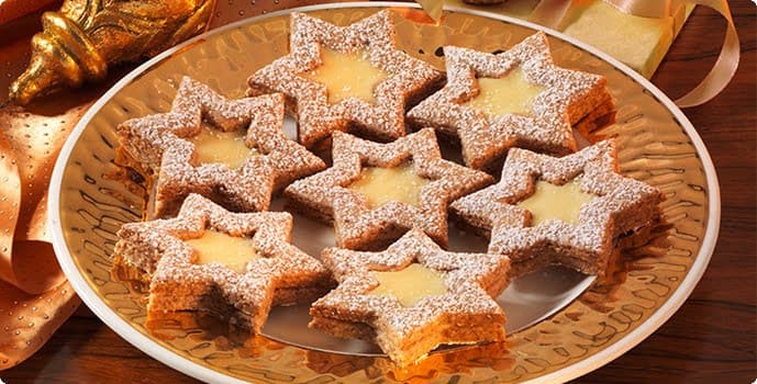 Titelbild für geschmackvoll – EIERLIKÖR ZIMT STERNE