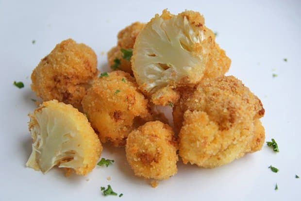 Titelbild für geschmackvoll – PANIERTER BLUMENKOHL