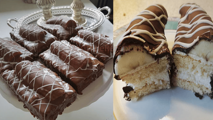 Titelbild für Schokobananen… Wie vom Bäcker