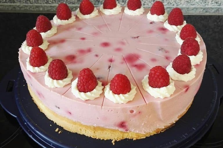 Titelbild für geschmackvoll – HIMBEERTORTE