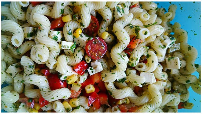 Titelbild für Der Nudelsalat – yummy