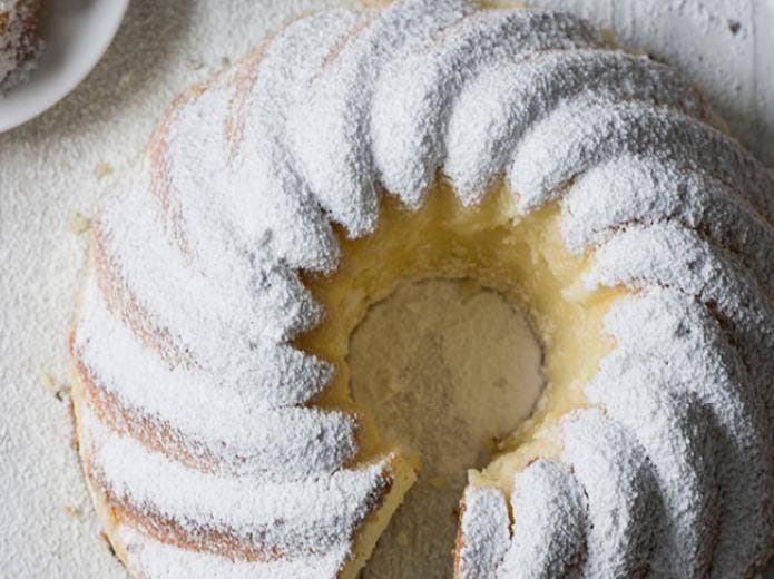 Titelbild für geschmackvoll – QUARKKUCHEN WIE VON OMA