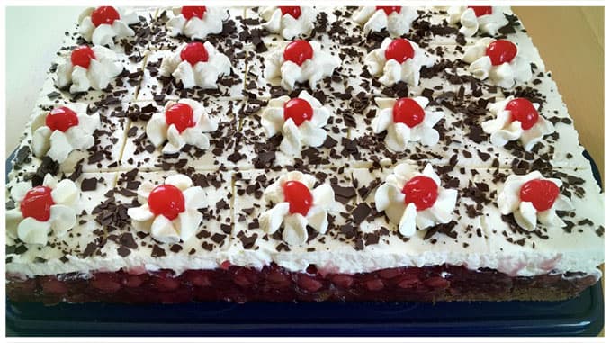 Titelbild für geschmackvoll – Schwarzwälder auf dem Blech