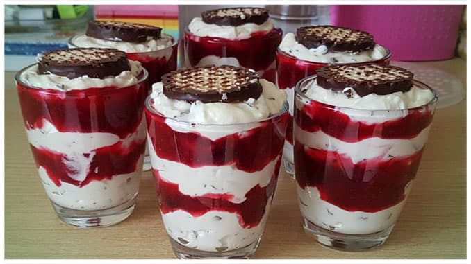 Titelbild für geschmackvoll – Schokokuss Dessert, lecker!