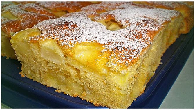 Titelbild für geschmackvoll – Apfelkuchen Großmutters Art