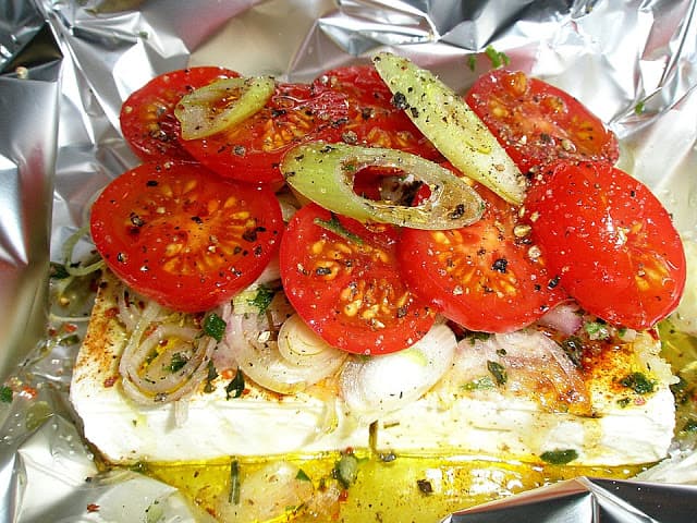 Titelbild für geschmackvoll – Gebackener Schafskäse