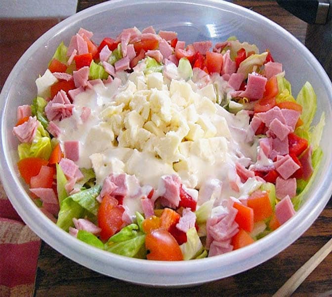 Titelbild für geschmackvoll – Chefsalat, der perfekte Snack!