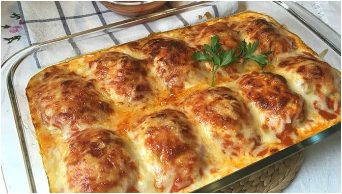 Titelbild für geschmackvoll – Überbackene Hackfleischbällchen, einfach!