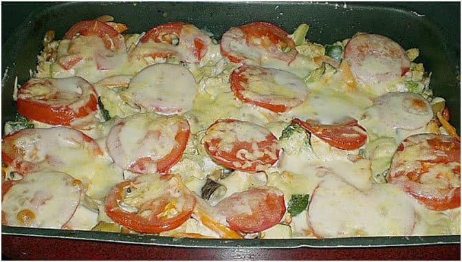 Titelbild für geschmackvoll – Putenbrust, mit Gemüse!!