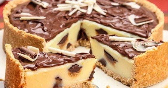 Titelbild für geschmackvoll – KÄSEKUCHEN MIT KINDERRIEGEL & VANILLEPUDDING