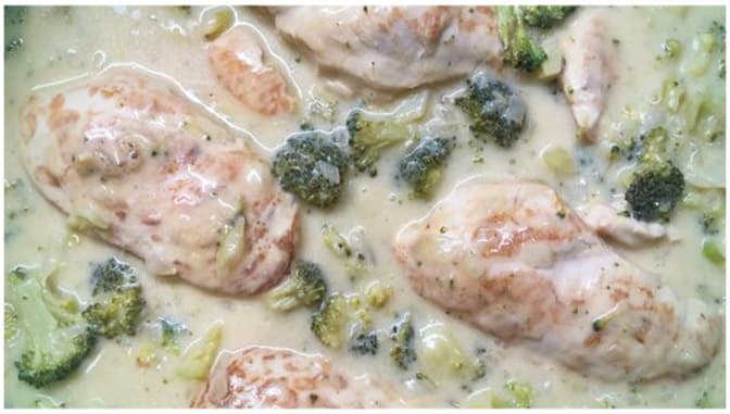 Titelbild für Schnitzel mit Brokkolisauce