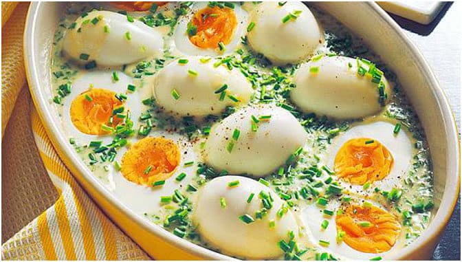 Titelbild für Eier in Senfsoße musste mal wieder sein