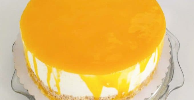 Titelbild für geschmackvoll – Quarkkuchen ohne Eier und ohne Backen