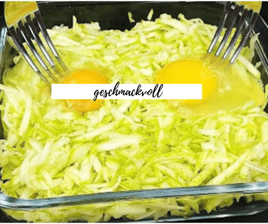 Titelbild für geschmackvoll – Zucchini und zwei Eier. Ein köstliches Abendessen mit einfachen Zutaten
