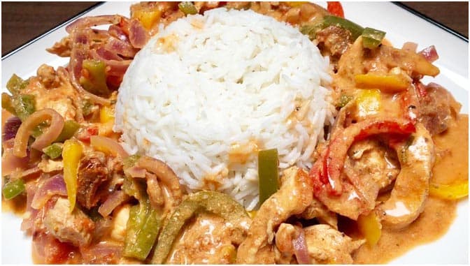 Titelbild für geschmackvoll – Smoking Zeus Geschnetzeltes mit Reis