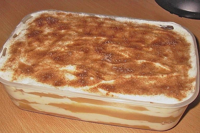 Titelbild für geschmackvoll – APFEL ZIMT TIRAMISU (EIN ENTFETTETER APFELTRAUM)