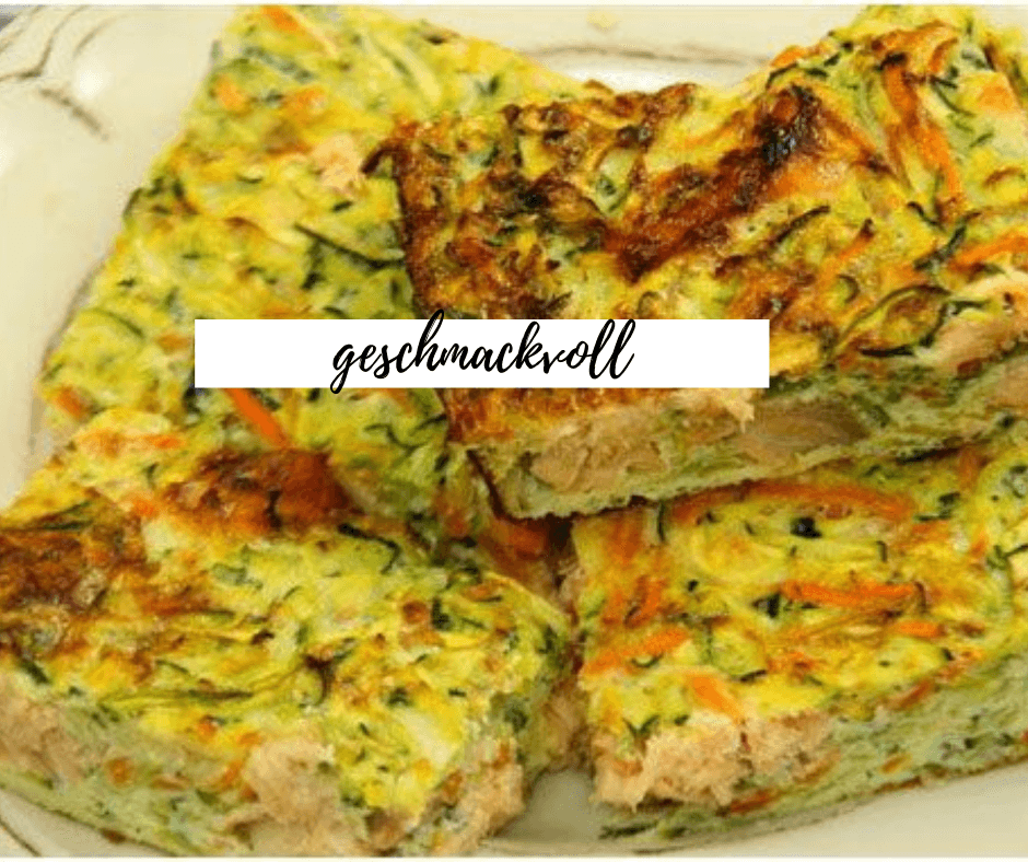 Titelbild für geschmackvoll – Zucchini-Auflauf, der süchtig macht