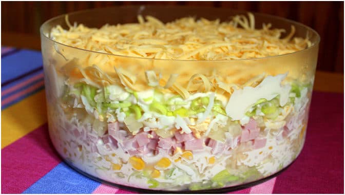 Titelbild für geschmackvoll – Über-Nacht-Salat zum Vorbereiten